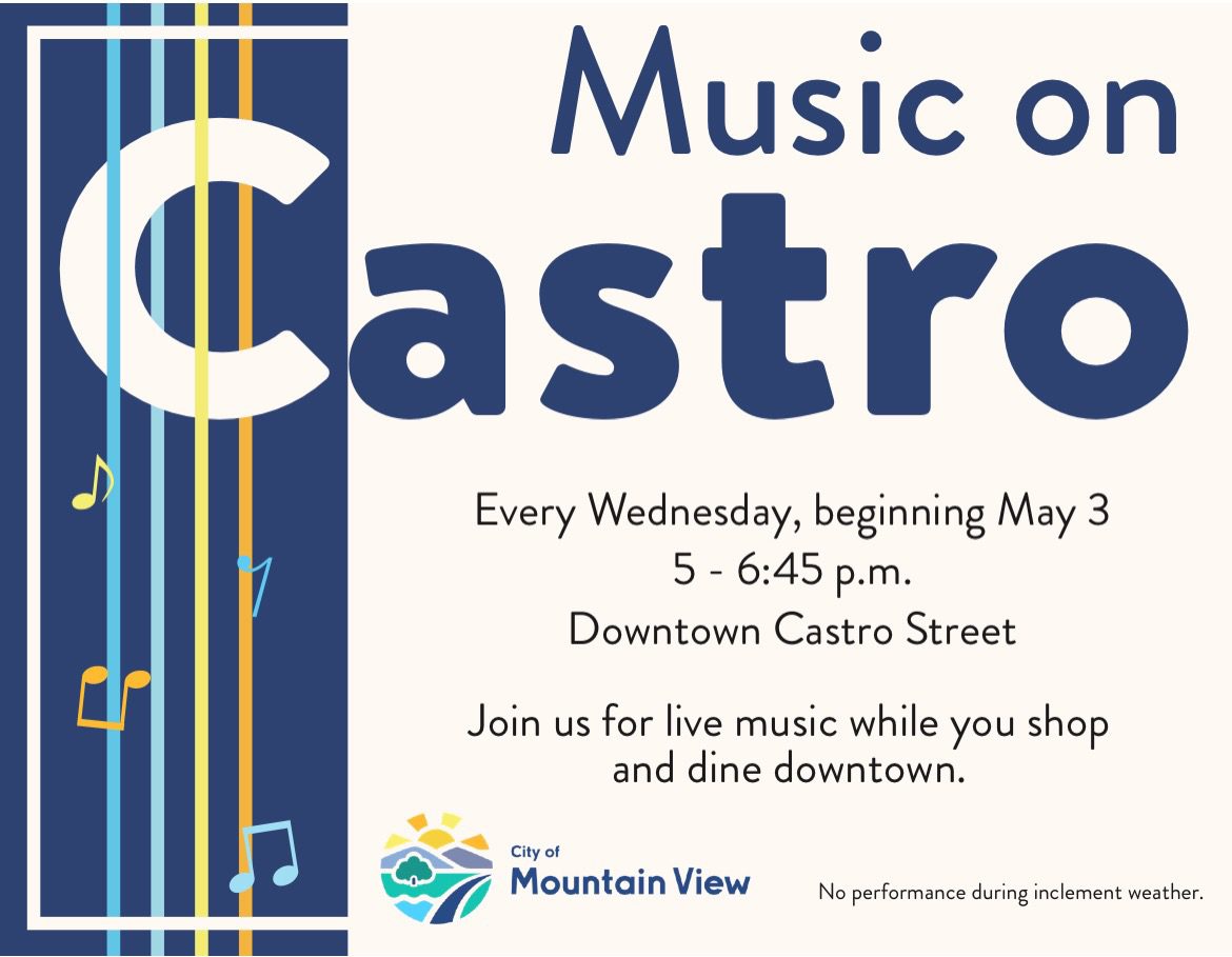 A poster for the music of castro event.